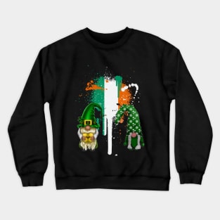 Gnomes st. Patricks day Crewneck Sweatshirt